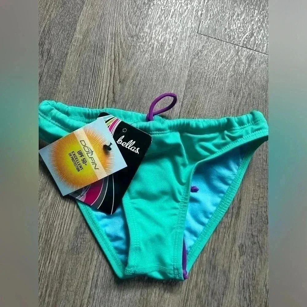 New with tags girls swim bottoms size XS.
